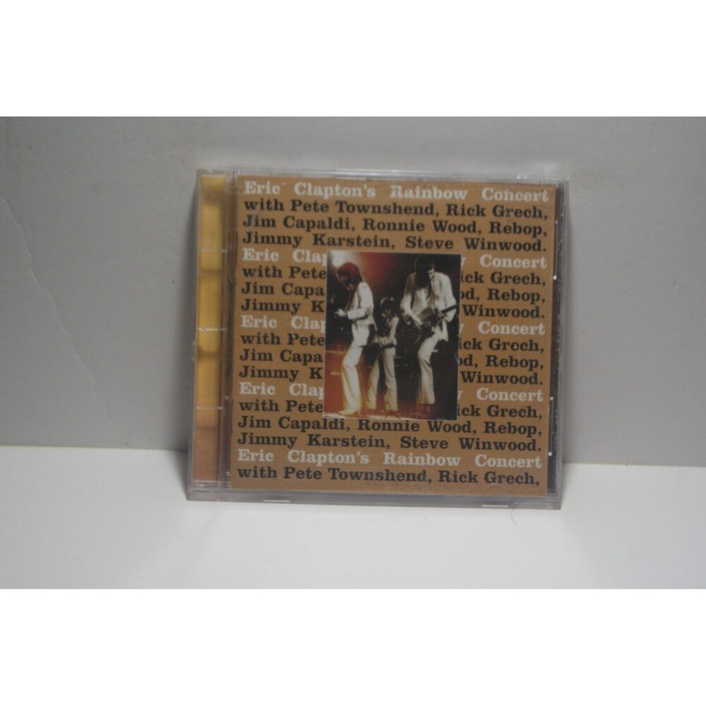 Eric Clapton Rainbow Concert CD 1995 Clasic Live Hits from Eric